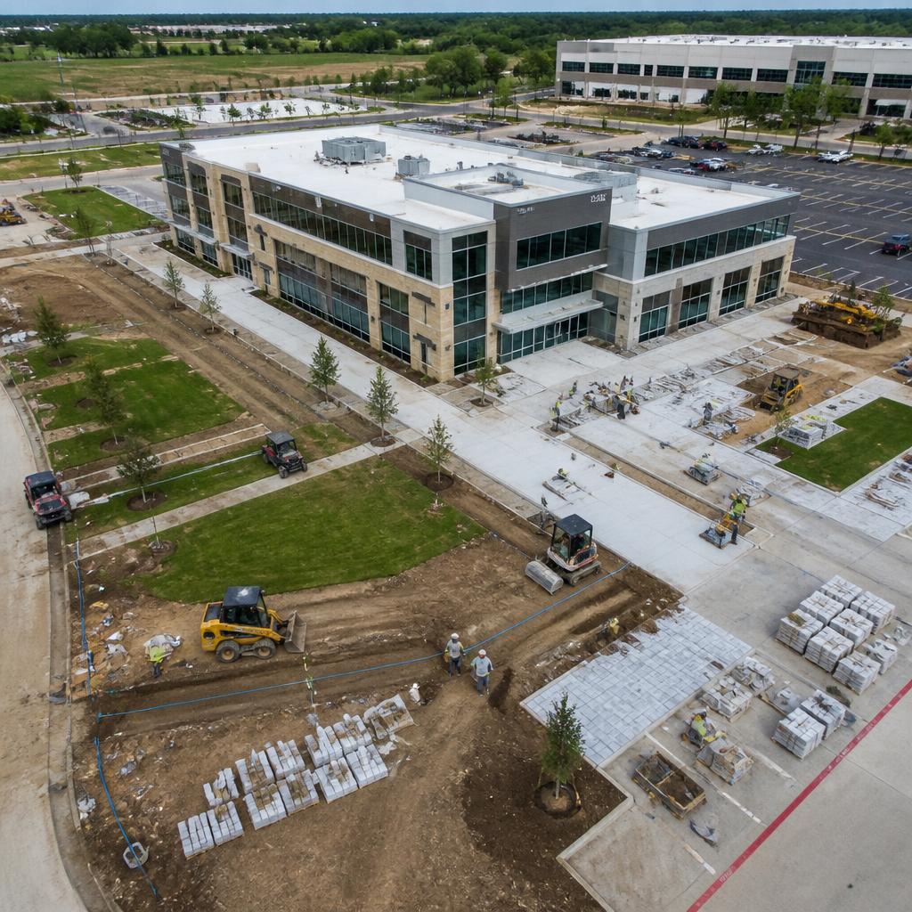 Commercial Landscape Construction